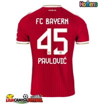 Camisa de Futebol Bayern Munich Aleksandar Pavlovic #45 Equipamento Principal 2026-27 Manga Curta